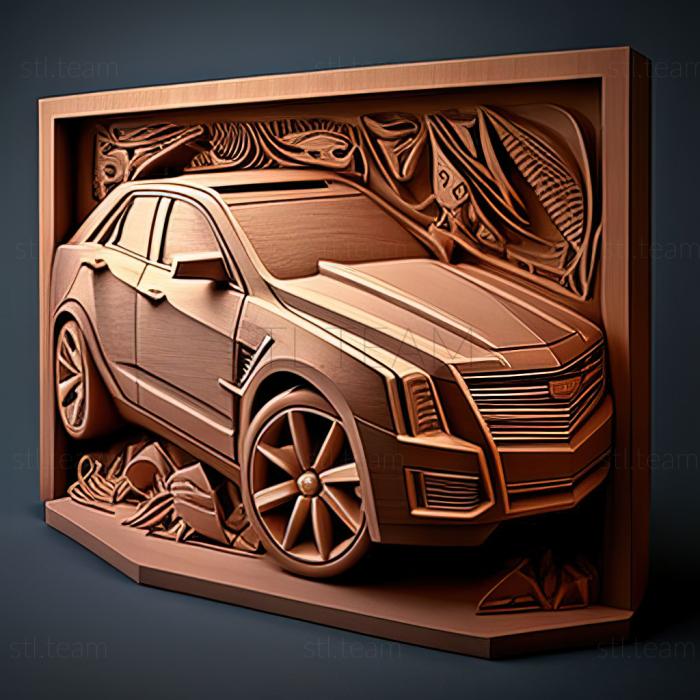 3D модель Cadillac ATS (STL)